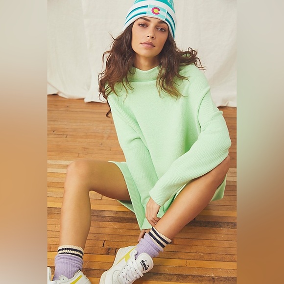 Free People slouchy tunic sweater - Picture 2 of 5